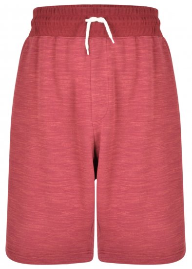 Kam Jeans 331 Melange Jog Shorts Burgundy - Melegítőnadrág & rövidnadrág - Melegítőnadrág & Melegítő Rövidnadrág 2XL-12XL