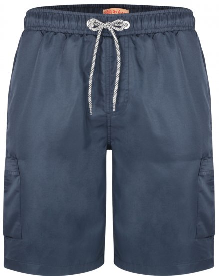 Kam Jeans 334 Cargo Swim Shorts Navy - Alsónemű & strandruhák - Nagyméretű Alsónemű 2XL-8XL