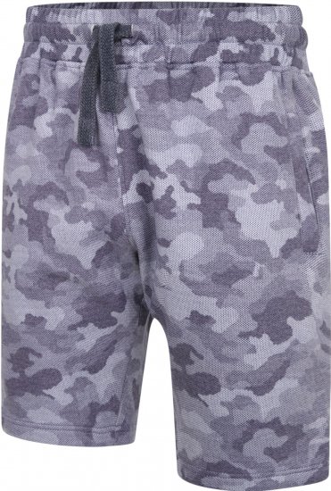 Kam Jeans 346 Camo Sweat Shorts Indigo TALL SIZES - FÉRFIRUHÁZAT MT-6XLT - TALL-méretek