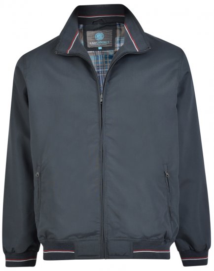 Kam Jeans 440 Jacket Navy - Kabátok - Nagyméretű Kabátok - 2XL-8XL