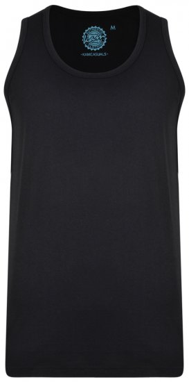 Kam Jeans 500 Tank Top Black - Pólók - Nagyméretű pólók - 2XL-14XL
