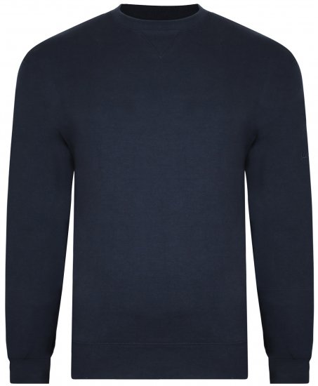 Kam Jeans Sweatshirt Navy - Pulóverek & kapucnis pulóverek - Pulóverek & Kapucnis pulóver 2XL-12XL
