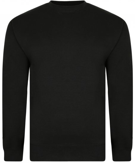 Kam Jeans Sweatshirt Black - Pulóverek & Kapucnis pulóverek - Pulóverek & Kapucnis pulóver 2XL-12XL