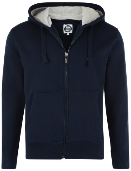 Kam Jeans Hoodie Navy TALL SIZES - FÉRFIRUHÁZAT MT-6XLT - TALL-méretek