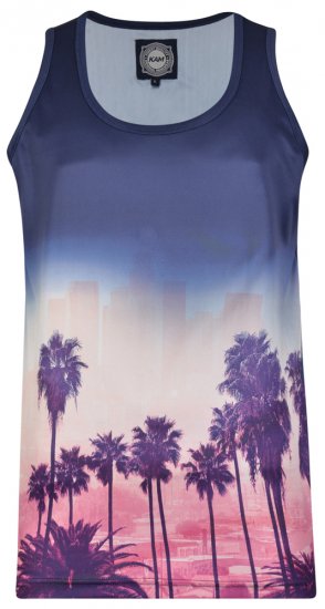 Kam Jeans 5250 Tank Top Navy - Pólók - Nagyméretű pólók - 2XL-14XL