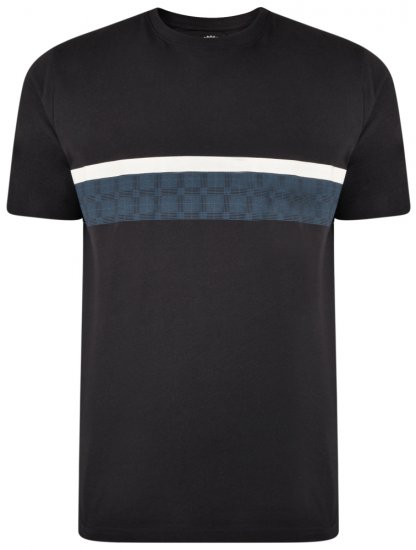 Kam Jeans 5307 T-shirt Navy - Pólók - Nagyméretű pólók - 2XL-14XL