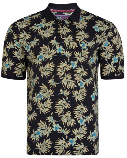 Kam Jeans 5406 Polo Navy - Pólóingek - Galléros Pólók 2XL-8XL - Pólóingek 2XL-8XL