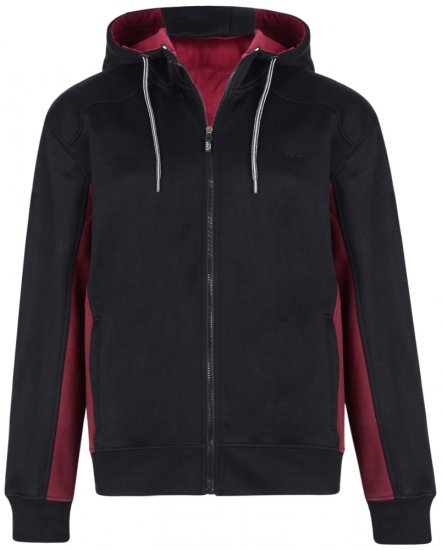 Kam Jeans 7001 Hoodie Black - Pulóverek & kapucnis pulóverek - Pulóverek & Kapucnis pulóver 2XL-12XL