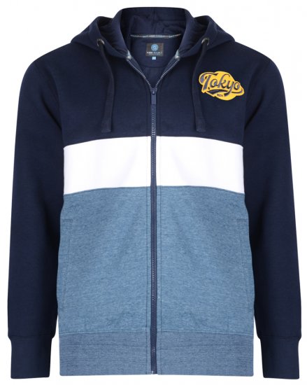 Kam Jeans 7002 Hoodie Denim - Pulóverek & kapucnis pulóverek - Pulóverek & Kapucnis pulóver 2XL-12XL