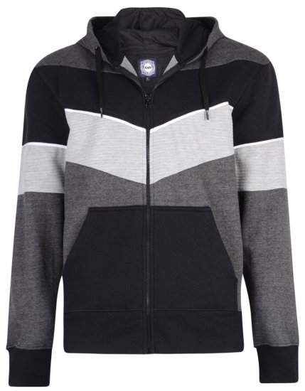 Kam Jeans 7004 Charcoal - Pulóverek & kapucnis pulóverek - Pulóverek & Kapucnis pulóver 2XL-12XL