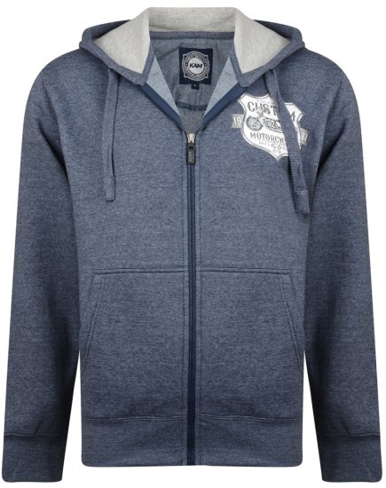 Kam Jeans 704 Customs Hoodie Denim - Pulóverek & kapucnis pulóverek - Pulóverek & Kapucnis pulóver 2XL-12XL