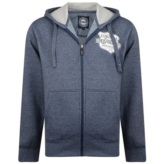 Kam Jeans 704 Customs Hoodie Denim - Pulóverek & kapucnis pulóverek - Pulóverek & Kapucnis pulóver 2XL-12XL