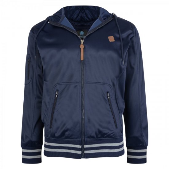 Kam Jeans 799 Tricot Hoody Navy - Pulóverek & kapucnis pulóverek - Pulóverek & Kapucnis pulóver 2XL-12XL