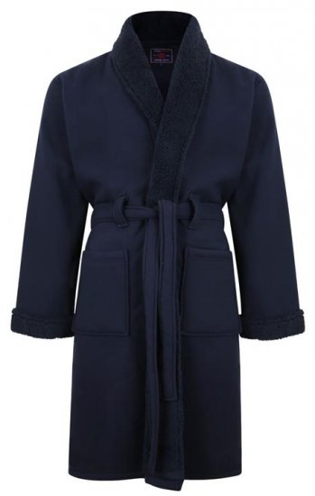 Kam Jeans 878 Sherpa Lined Dressing Robe - Alsónemű & strandruhák - Nagyméretű Alsónemű 2XL-8XL