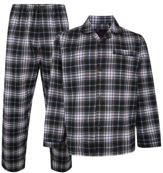 Kam Jeans 880 Flannel Pyjama Set - Alsónemű & strandruhák - Nagyméretű Alsónemű 2XL-8XL