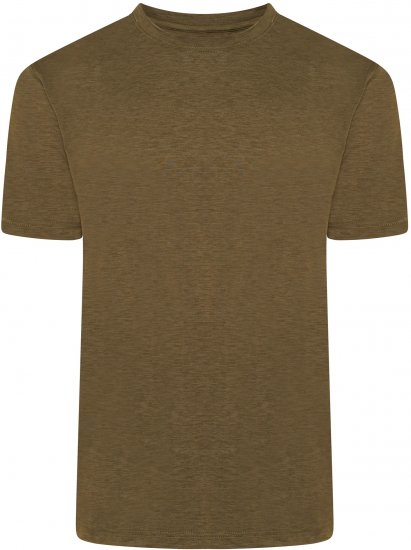 Kam Jeans AP001 XT Active Performance Marl Tee Khaki - Pólók - Nagyméretű pólók - 2XL-14XL