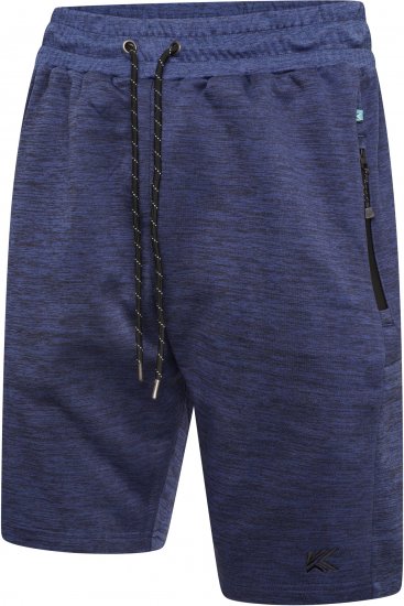 Kam Jeans AP005 Active Performance Marl Shorts Indigo - Melegítőnadrág & Rövidnadrág - Melegítőnadrág & Melegítő Rövidnadrág 2XL-12XL
