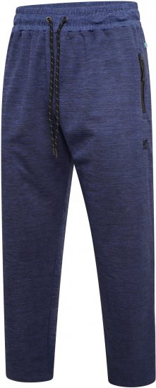 Kam Jeans AP006 Active Performance Marl Jog Pants Indigo - Melegítőnadrág & rövidnadrág - Melegítőnadrág & Melegítő Rövidnadrág 2XL-12XL