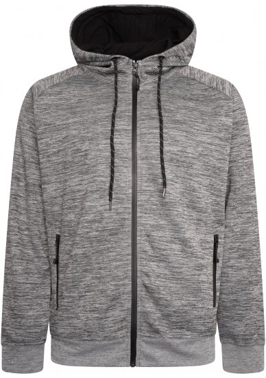 Kam Jeans KBS AP008 Active Performance Hoody Grey - Pulóverek & kapucnis pulóverek - Pulóverek & Kapucnis pulóver 2XL-12XL