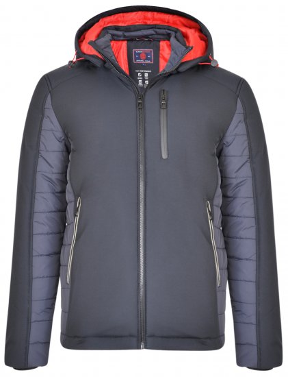 Kam Jeans KV107 Performance Jacket Navy - Kabátok - Nagyméretű Kabátok - 2XL-8XL