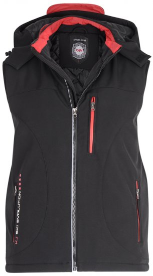 Kam Jeans KV88 Soft Shell Vest - Kabátok - Nagyméretű Kabátok - 2XL-8XL