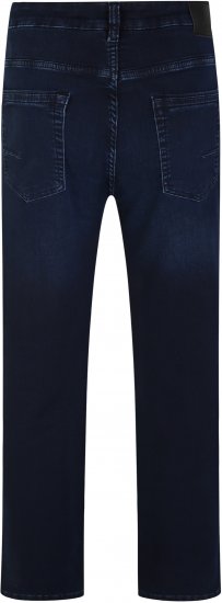 Kam Jeans Nunez Knitted Denim Stretch Fashion Jeans Dark Blue - Farmer & nadrág - Farmer és nadrág - W40-W70