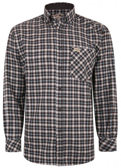 Kam Jeans P681 Flannel Check Shirt - Ingek - Ingek 2XL-10XL