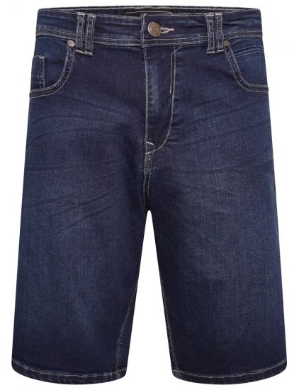 Kam Jeans Vigo2 Jeans Shorts Dark Used - Rövidnadrág - Nagyméretű Rövidnadrág W40-W60