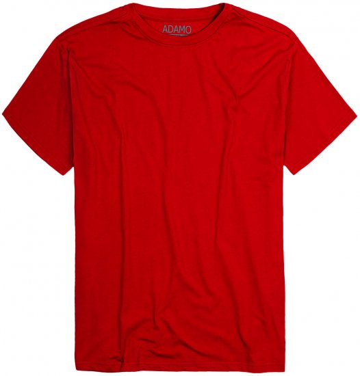 Adamo Kevin Regular fit T-shirt Red - Pólók - Nagyméretű pólók - 2XL-14XL