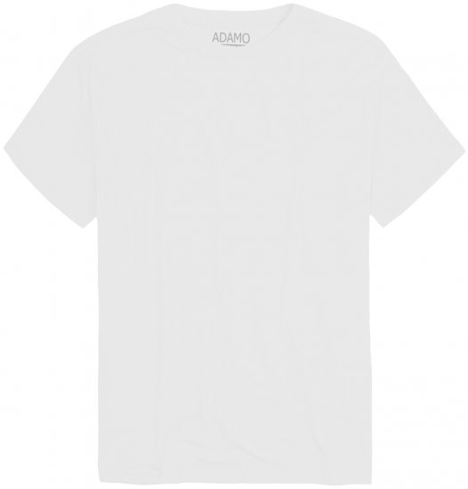 Adamo Kevin Regular fit T-shirt White - Pólók - Nagyméretű pólók - 2XL-14XL