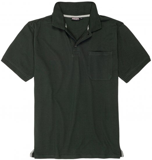 Adamo Klaas Regular fit Polo Shirt with Pocket Pine Green - Pólóingek - Galléros Pólók 2XL-8XL - Pólóingek 2XL-8XL