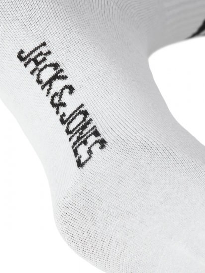 Jack & Jones Travis Teniszzoknik Fehér 3-pack - Alsónemű & strandruhák - Nagyméretű Alsónemű 2XL-8XL