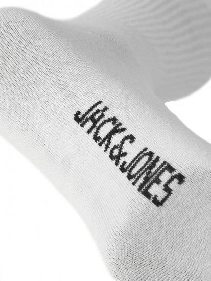 Jack & Jones Basic Teniszzoknik Fehér 5-pack - Alsónemű & strandruhák - Nagyméretű Alsónemű 2XL-8XL