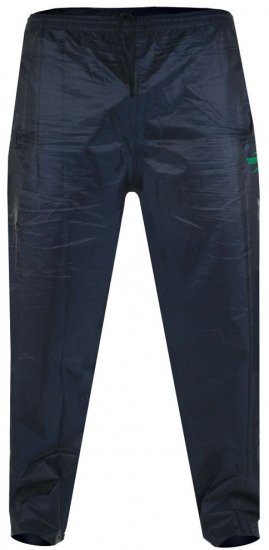 D555 Elba "Packaway" Rain Pants Navy - Sportruházat - Nagyméretű Sportruházat 2XL-10XL