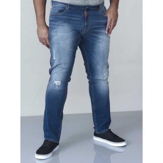 D555 Asher 1959 Stretch Jeans with rips - Farmer & nadrág - Farmer és nadrág - W40-W70