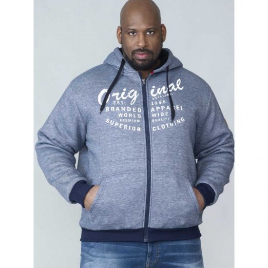 D555 Murdoch Sherpa Lined Hoodie - Pulóverek & kapucnis pulóverek - Pulóverek & Kapucnis pulóver 2XL-12XL