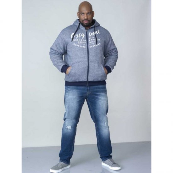 D555 Murdoch Sherpa Lined Hoodie - Pulóverek & kapucnis pulóverek - Pulóverek & Kapucnis pulóver 2XL-12XL