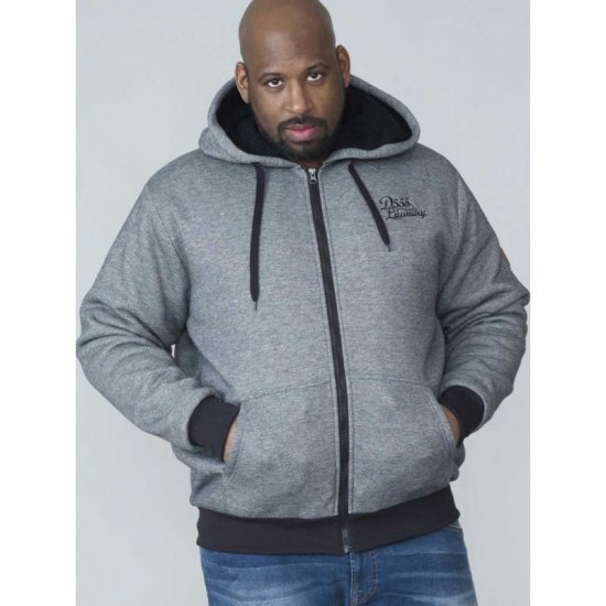 D555 William Sherpa Lined Hoodie - Pulóverek & kapucnis pulóverek - Pulóverek & Kapucnis pulóver 2XL-12XL