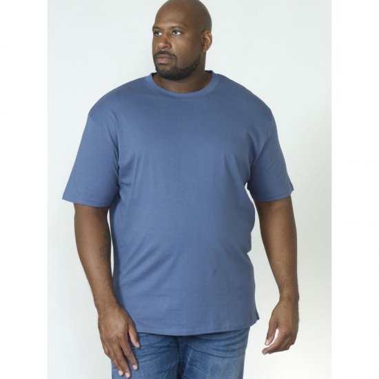 D555 Flyers Crew Neck T-shirt Teal - Pólók - Nagyméretű pólók - 2XL-14XL