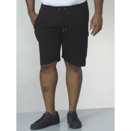 D555 Jackie Ribbed Jersey Shorts Black - Melegítőnadrág & rövidnadrág - Melegítőnadrág & Melegítő Rövidnadrág 2XL-12XL