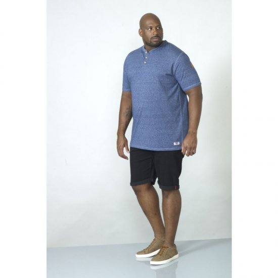 D555 Daniel Grandad T-shirt Denim - Pólók - Nagyméretű pólók - 2XL-14XL