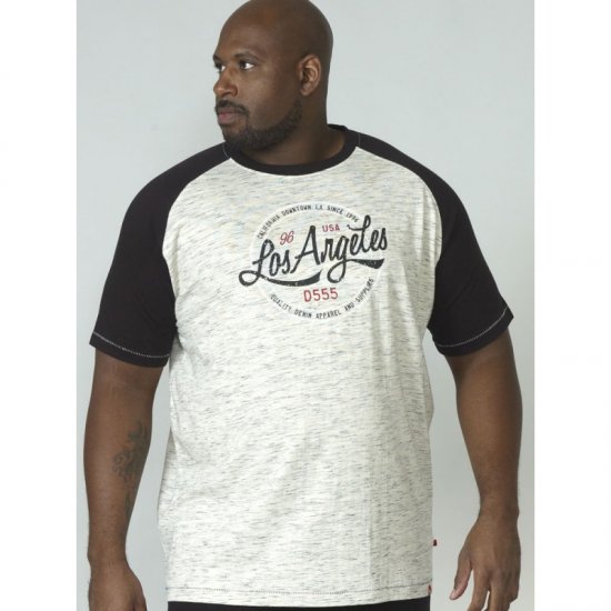 D555 Judson T-shirt Grey - Pólók - Nagyméretű pólók - 2XL-14XL