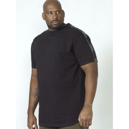 D555 Kambria Couture T-shirt Black - Pólók - Nagyméretű pólók - 2XL-14XL