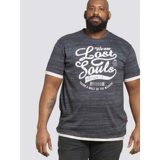 D555 Maiden T-shirt Black - Pólók - Nagyméretű pólók - 2XL-14XL