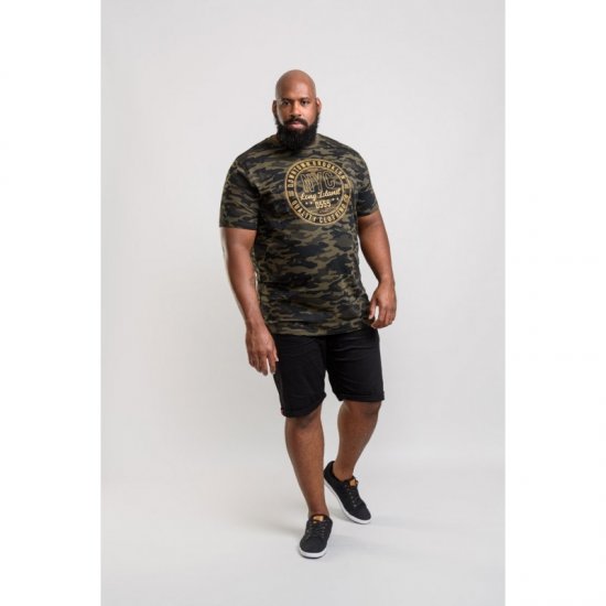 D555 Thompson T-shirt Jungle Camo - Pólók - Nagyméretű pólók - 2XL-14XL