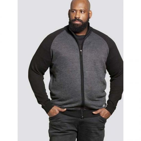 D555 Tanner Sweater Black - Pulóverek & kapucnis pulóverek - Pulóverek & Kapucnis pulóver 2XL-12XL