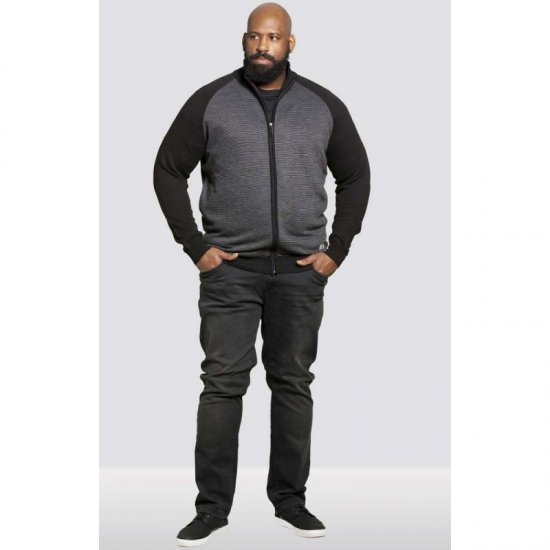 D555 Tanner Sweater Black - Pulóverek & kapucnis pulóverek - Pulóverek & Kapucnis pulóver 2XL-12XL