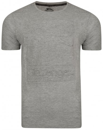 Slazenger Kurtis T-shirt Grey - Pólók - Nagyméretű pólók - 2XL-14XL