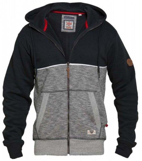 D555 Lamarsh Hoodie Navy - Pulóverek & kapucnis pulóverek - Pulóverek & Kapucnis pulóver 2XL-12XL