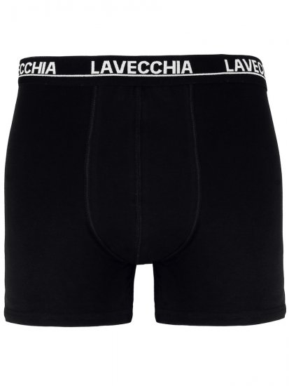Lavecchia 1020 Boxershorts 3-pack Black - Alsónemű & strandruhák - Nagyméretű Alsónemű 2XL-8XL